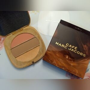 Marc Jacobs Café O!Mega X Three Tan-Tastic Glo Bronzer Blush Highlighter Palette
